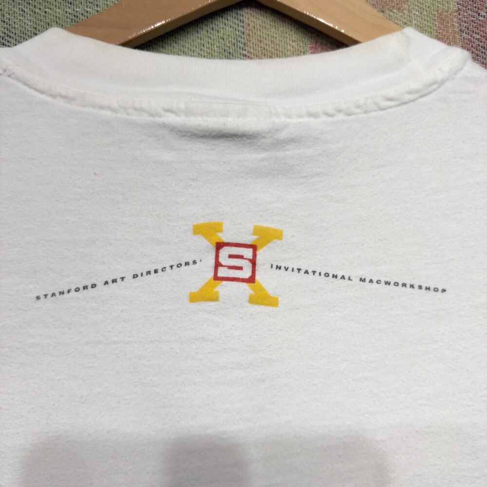 Apple Computers Vintage Stanford Mac Workshop T S… - image 7